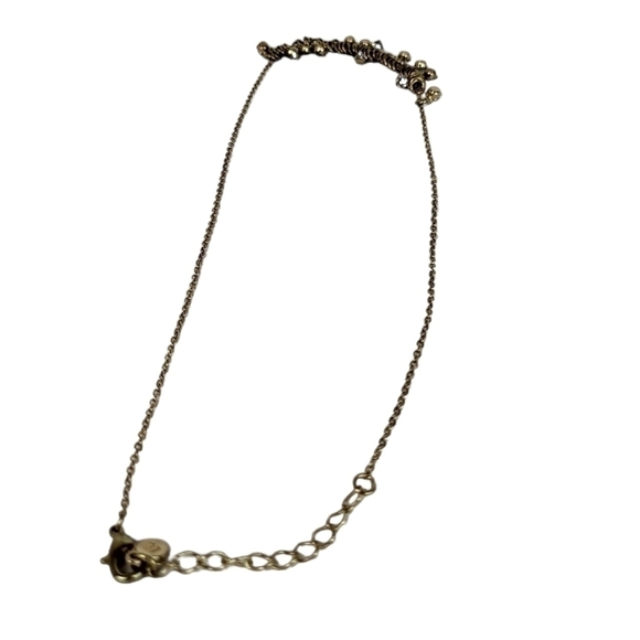Lauren Conrad Rhinestone Rings Gold Necklace - Picture 2 of 3